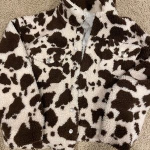 Le Lis cow print jacket